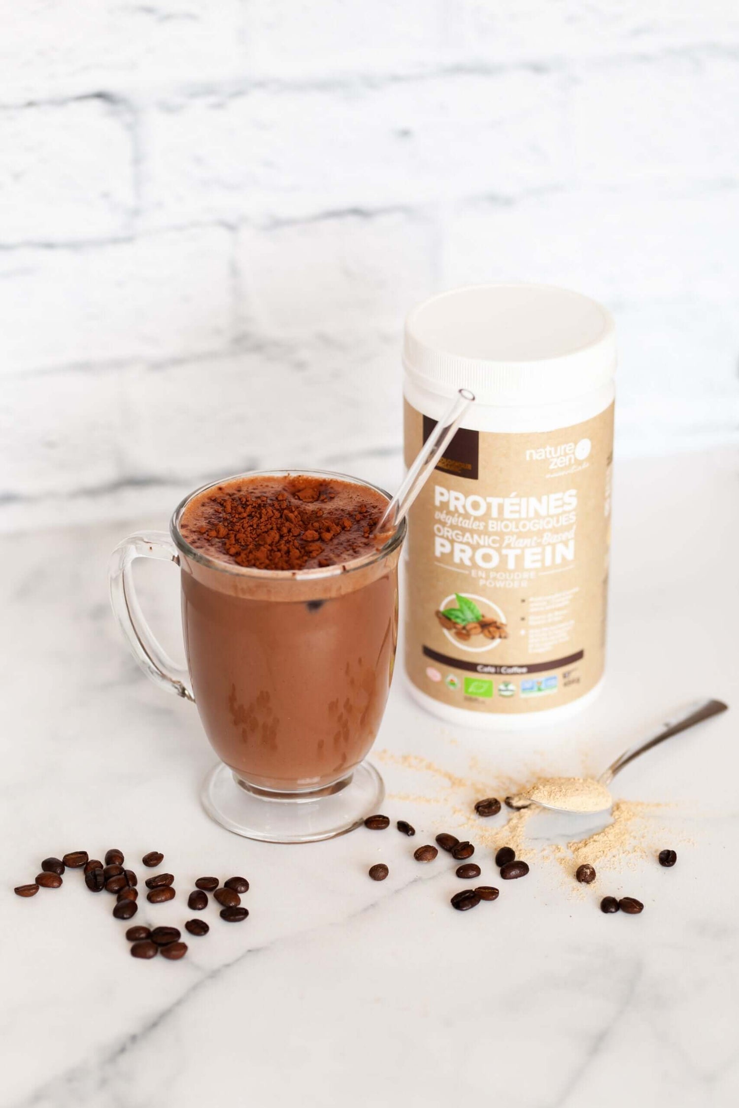 BEST ICED COFFEE PROTEIN SMOOTHIE
