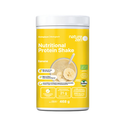 Nature Zen Essentials - Organisches Proteinpulver auf pflanzlicher Basis - Banane