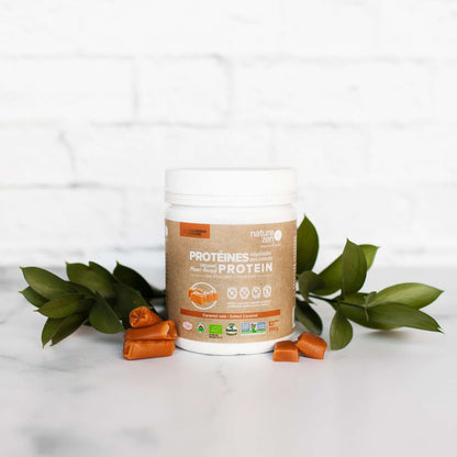 Nature Zen Essentials - Organic Plant-Based Salted Caramel Protein Powder (250g)