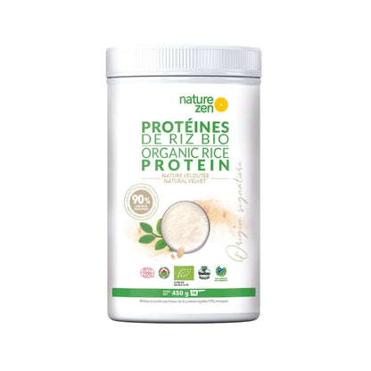 Nature Zen Origin - Organic Rice Protein Powder - Natural Velvet (454g)